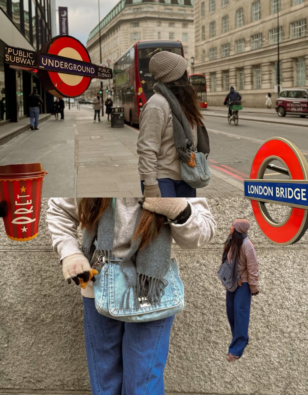 Winter outfit in London